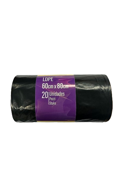 Vuilniszakken 60 liter 60x80cm | 400 stuks