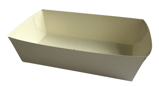 Frietbakjes A14 wit | 1200 stuks